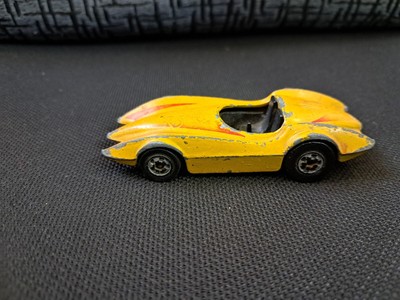 Hot Wheels India Second Wind Mattel Inc. , 1976 INDIA (Yellow) Vintage Model Car