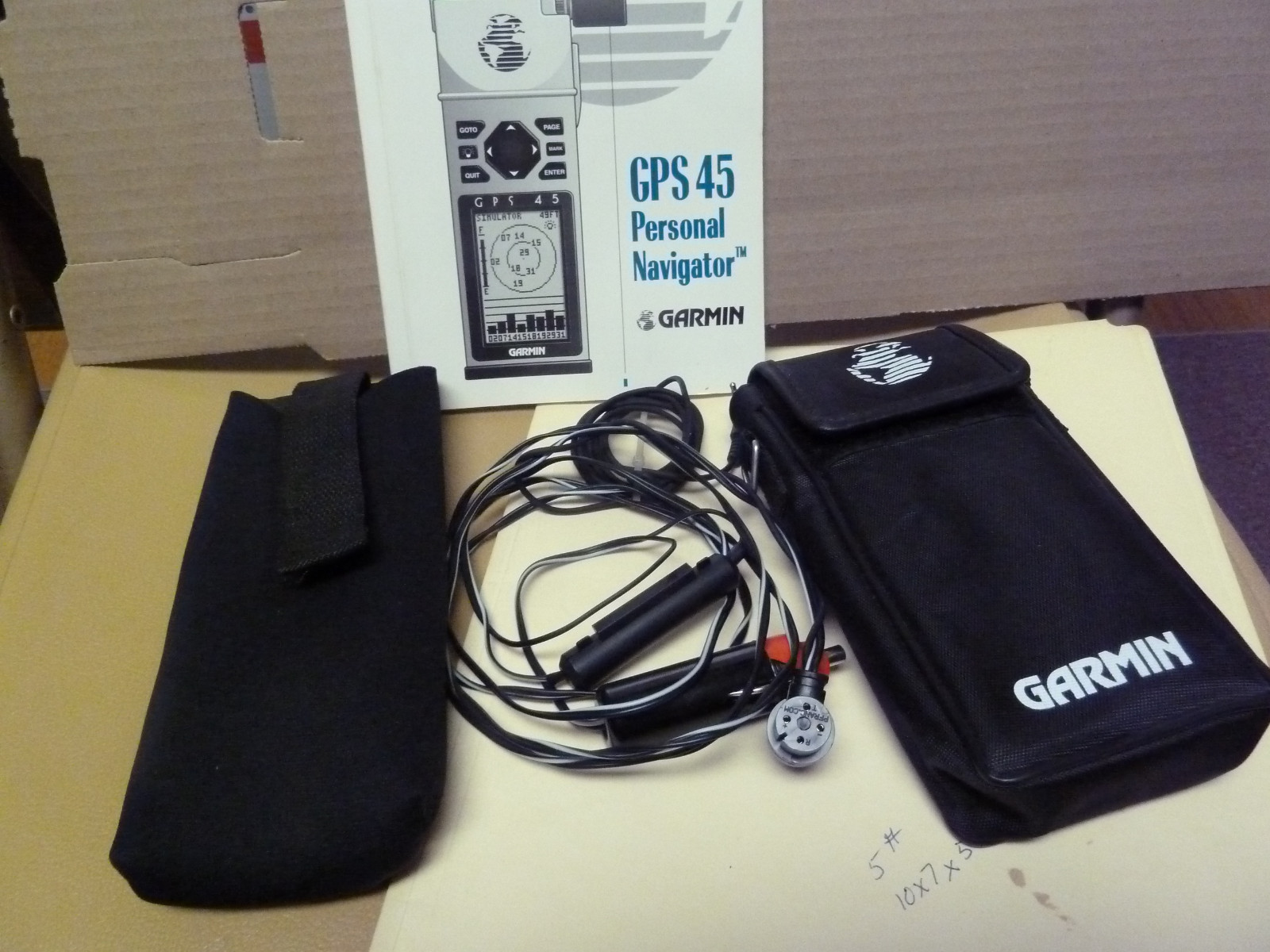 garmin gps 45 vintage