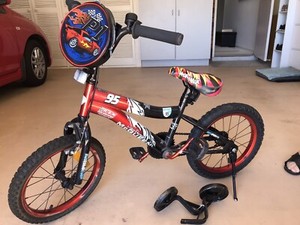 lightning mcqueen balance bike
