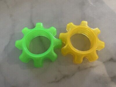 REPLACEMENT Playskool Explore N Grow Busy Gear Gears 2 Pieces