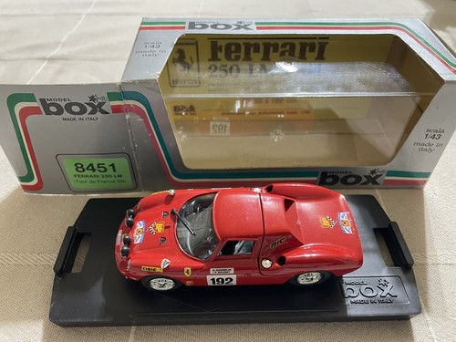 1/43 Ferrari 250 LM #192, 1969 Tour de France, Box 8451 | eBay 1/43 Ferrari 250 LM #192, 1969 Tour de France, Box 8451 | eBay
