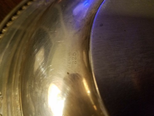 Wallace Sterling 10” Bowl 230Grams, Floral Pattern #225