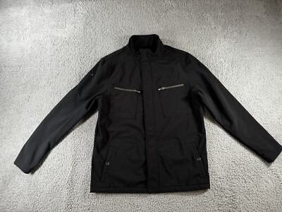 Ogio Intake Jacket Men Medium Soft Shell Full Zip Mock Neck GE Aviation
