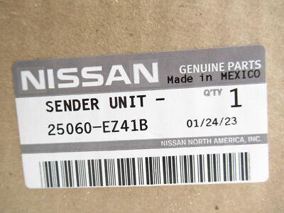 Genuine OEM Nissan 25060-EZ41B Fuel Gauge Sending Unit 2016