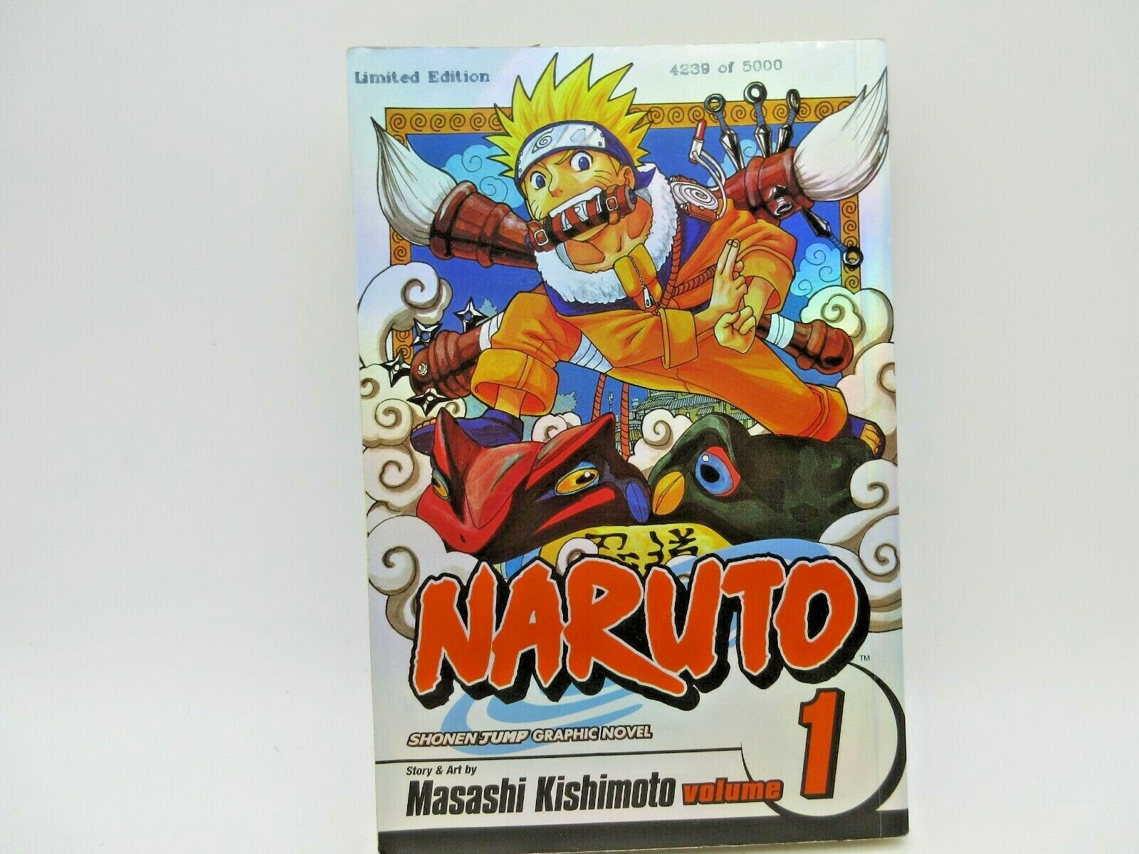 Naruto Vol.1 Limited Edition 2003 Manga (4239 of 5000