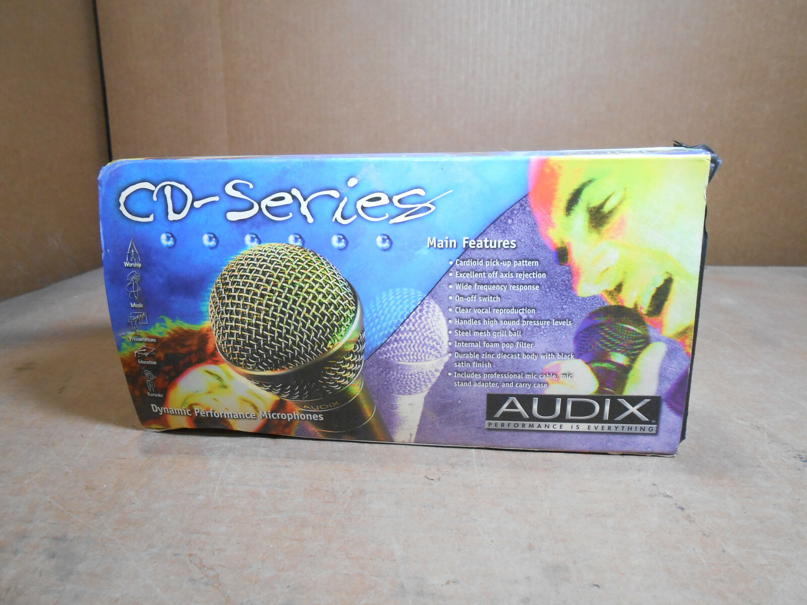 AUDIX CD11 カーディオイド プロフェッショナル ダイナミックマイク Audix CD11 - Low Impedance Handheld Cardioid Microphone CD11 B&H