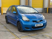 2011 Toyota AYGO 1.0 VVT-i Blue Euro 5 3dr HATCHBACK Petrol Manual