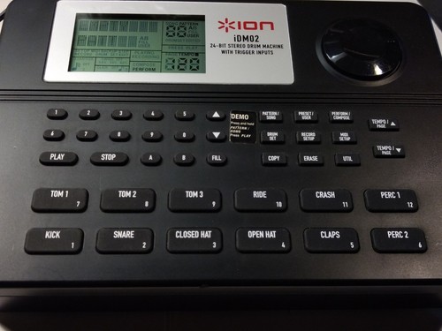 ION iDM02 24-Bit Stereo Drum Machine & Power Ships FREE!