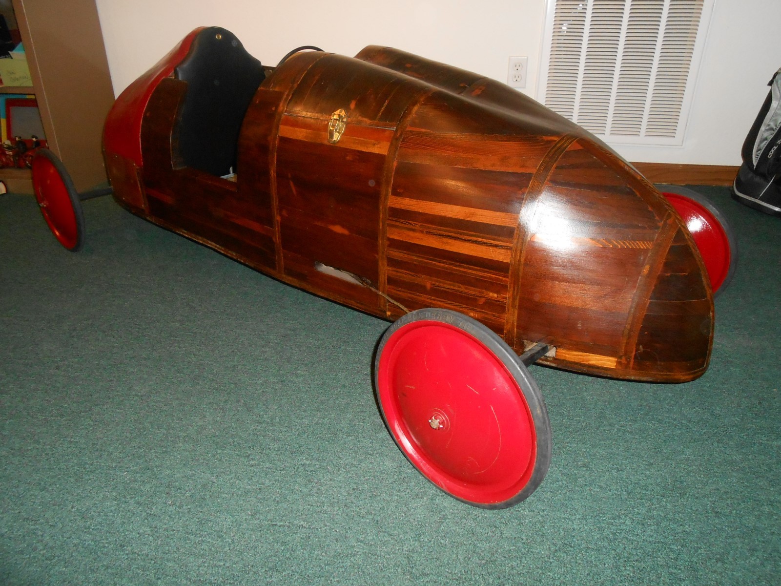 vintage soap box derby car