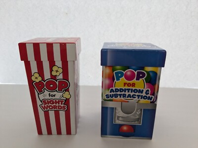 Learning Resources POP for Sight Words AND POP for Addition  &  Subtraction  5+