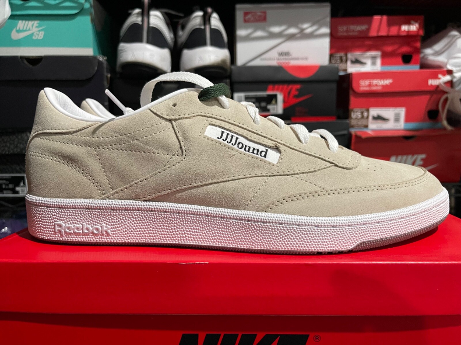 Reebok Club C 85 JJJJound Shoes Mens Size 12 Cork Suede Reebok Club C 85 JJJJound Shoes Mens Size 12 Cork Suede