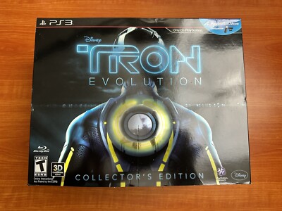 Disney TRON Evolution Collectors Edition Sony PlayStation 3 Set NEW SEALED WEAR