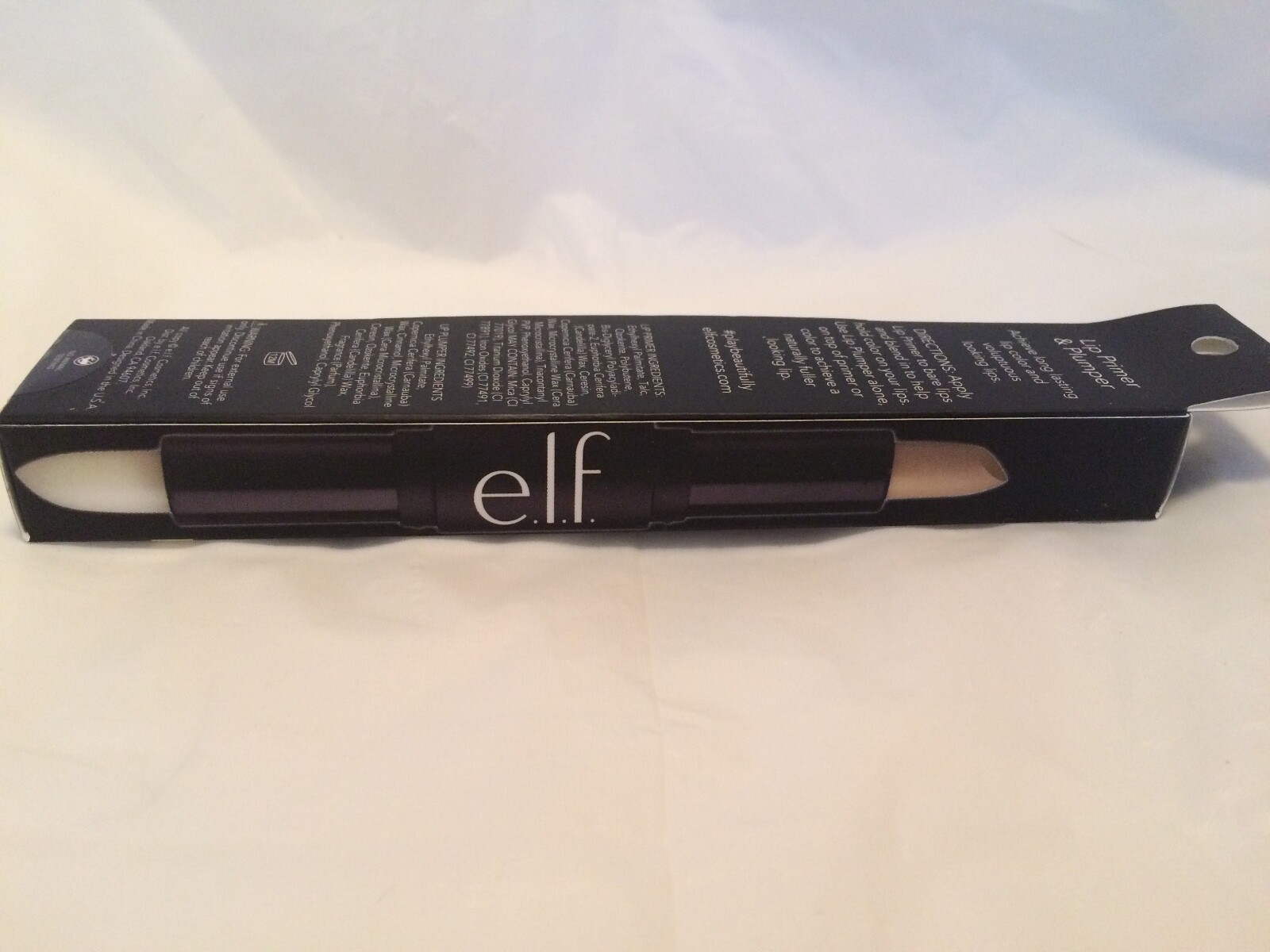 E.L.F Lip Primer & Plumper--Natural & Clear--11oz