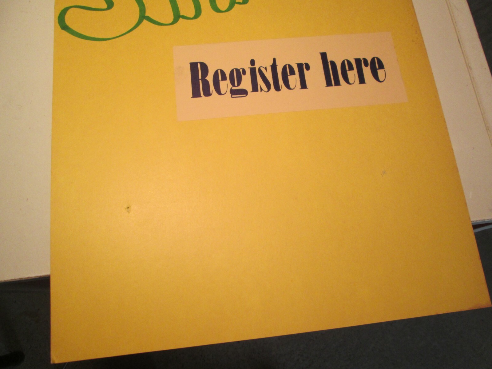 Vtg. 1960's S&H Green Stamps Promotion Poster Advertisement Sign