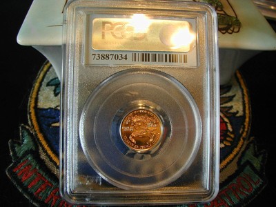 2001 MS69 $5 Gold Eagle PCGS WTC World Trade Center 911 recovery