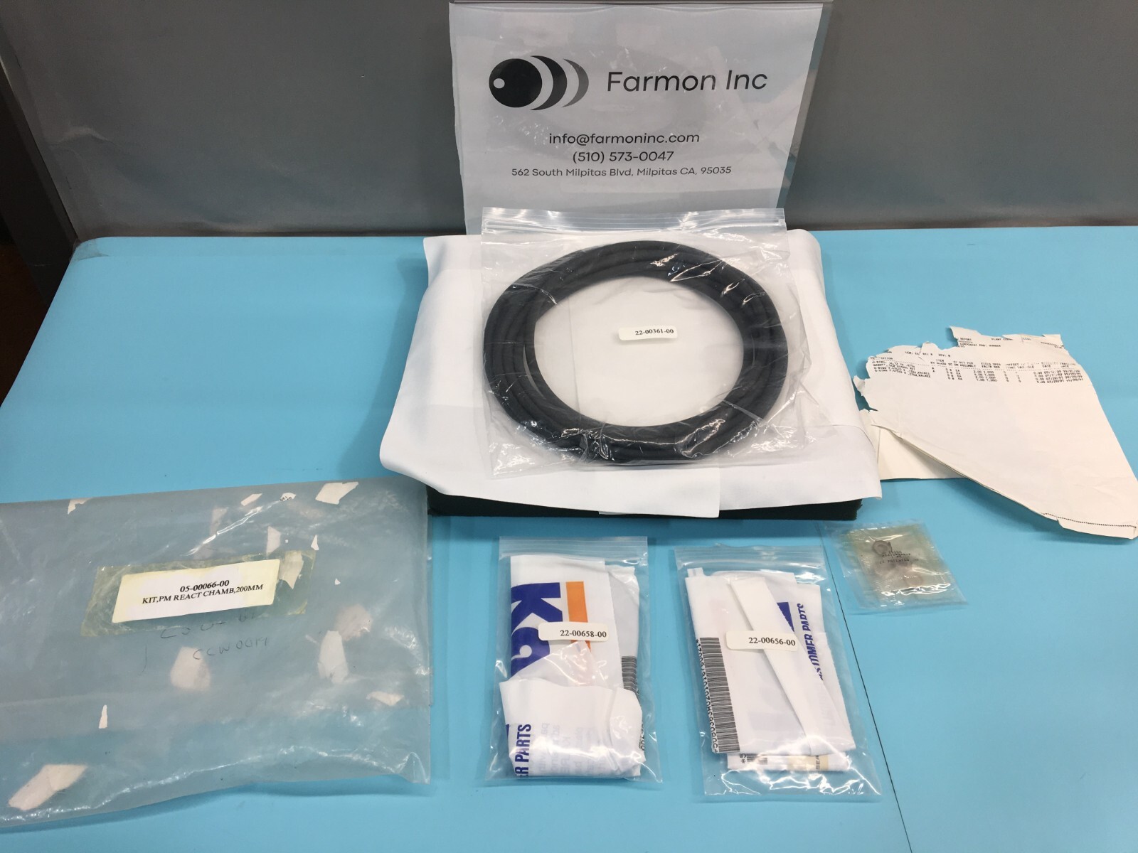 NOVELLUS 05-00066-00 KIT PM REACT CHAMBER 200MM, AS-568A-443, 141441