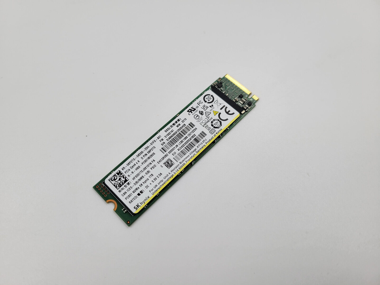 SK hynix 1TB PC801 NVMe SSD PCIe Gen4 x 4 HFS001TEJ9X101N P SK hynix 1TB PC801 NVMe SSD PCIe Gen4 x 4 HFS001TEJ9X101N P