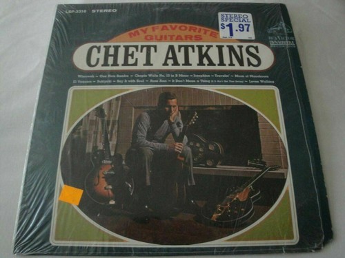 CHET ATKINS - my favorite guitars VINYL LP ALBUM 1964 RCA
