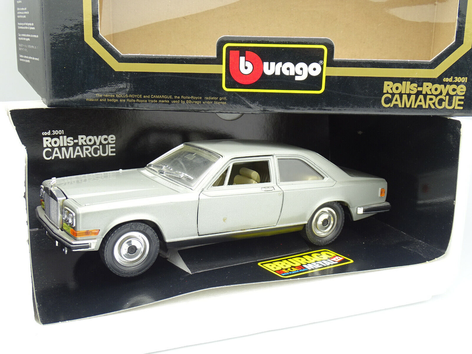 Burago 1/22 - Rolls Royce Camargue Grise | eBay Burago 1/22 - Rolls Royce Camargue Grise | eBay