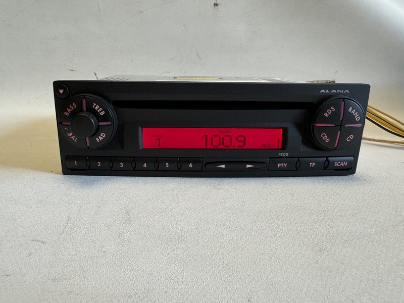 Seat Autoradio Radio Cd-Radio 6l0035156b + Code
