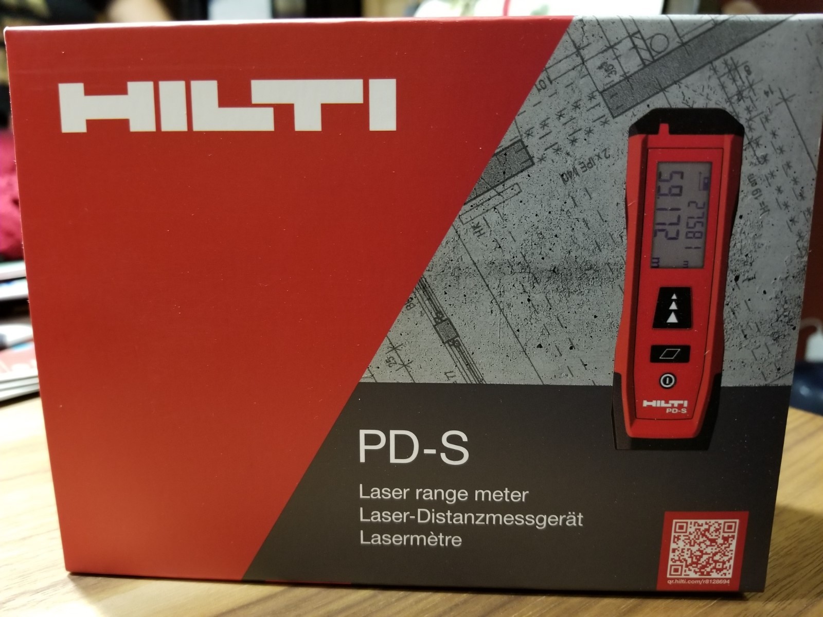 BRAND NEW!! HILTI PD-S LASER RANGE METER PDS #2190183 - NEW w/ WARRANTY! PD5