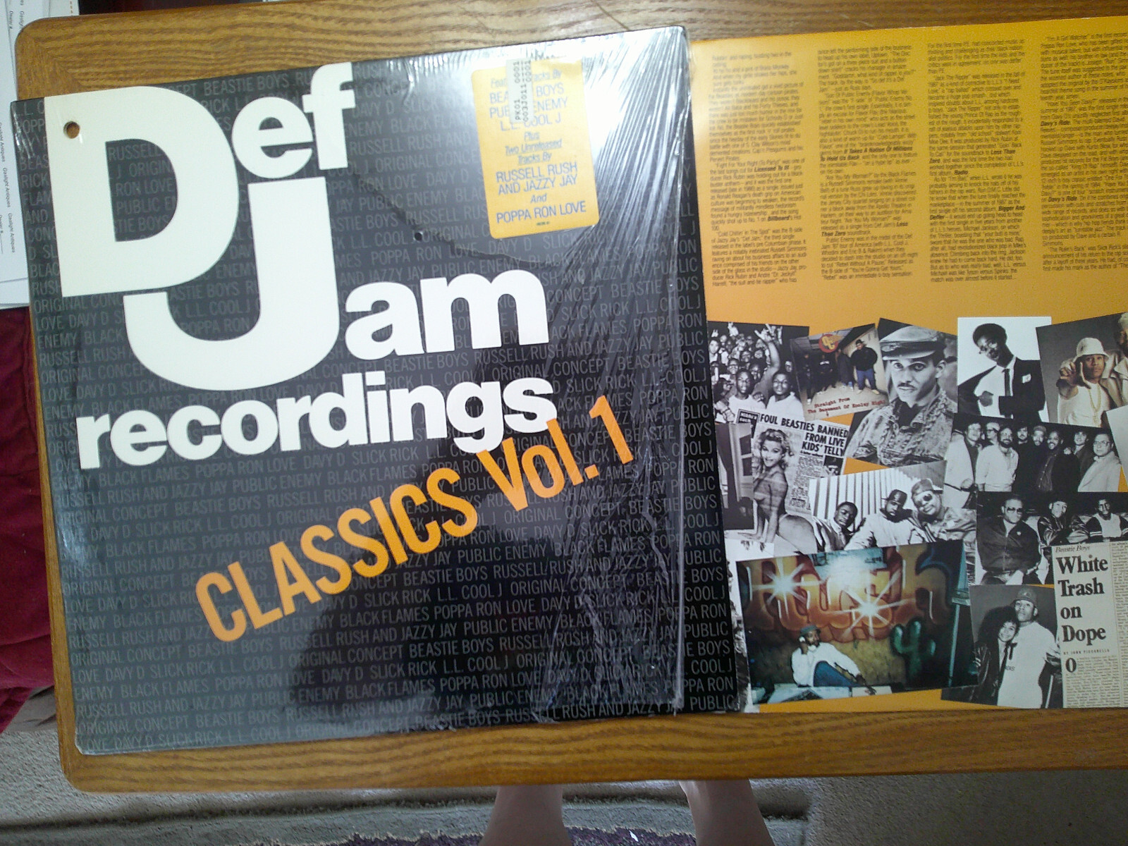 最終値下げ‼ 90s def jam オリジナル beastie boys DEF JAM RECORDINGS LP RECORD/CLASSICS VOLUME 1/BEASTIE BOYS