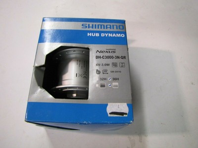 Dinamo Bici Mozzo Dinamo Shimano Nexus DH-UR700-3D Per Bici - 6V/3W Freno Disco Mozzo Freno Disco 32 Fori