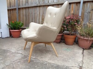 Retro Grant Featherstone stlye leather armchair | Armchairs | Gumtree Australia Marrickville