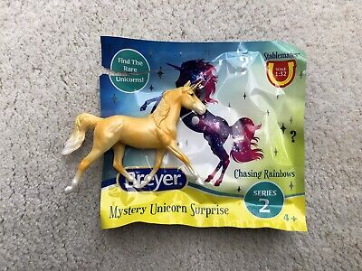 New Breyer Horse Stablemate #6056 Mystery Unicorn Blush Yellow Prince Charming