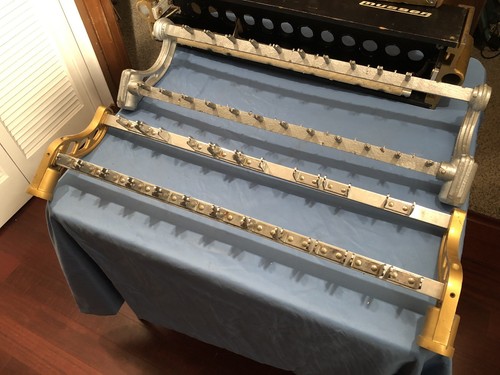 musser rack cart band music holder bells chimes Tubes Brass Percussion School