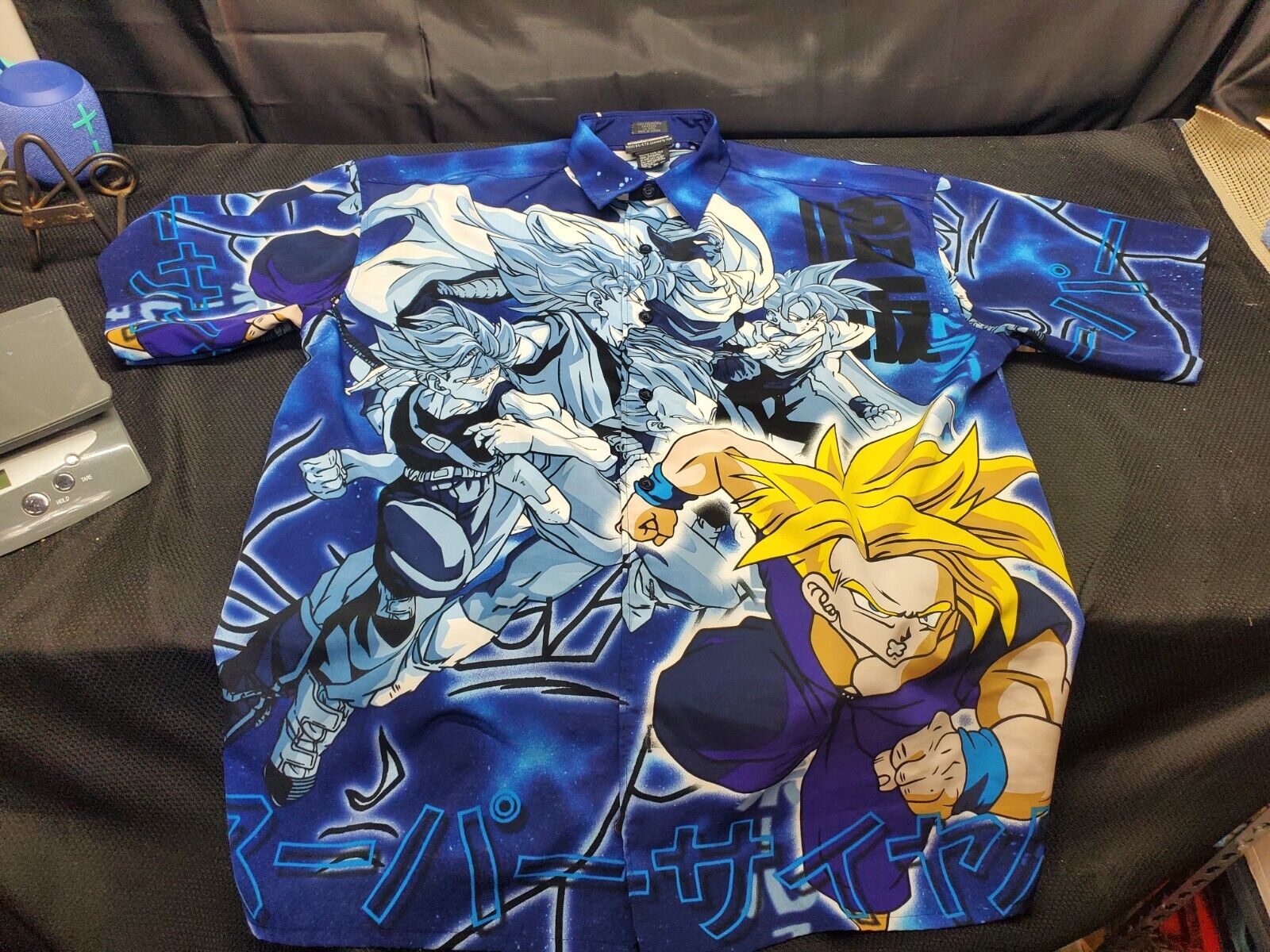 Dragon Ball Z Super Saiyan Blue 2001 Anime Shirt All Over Dragon Ball Z Super Saiyan Blue 2001 Anime Shirt All Over