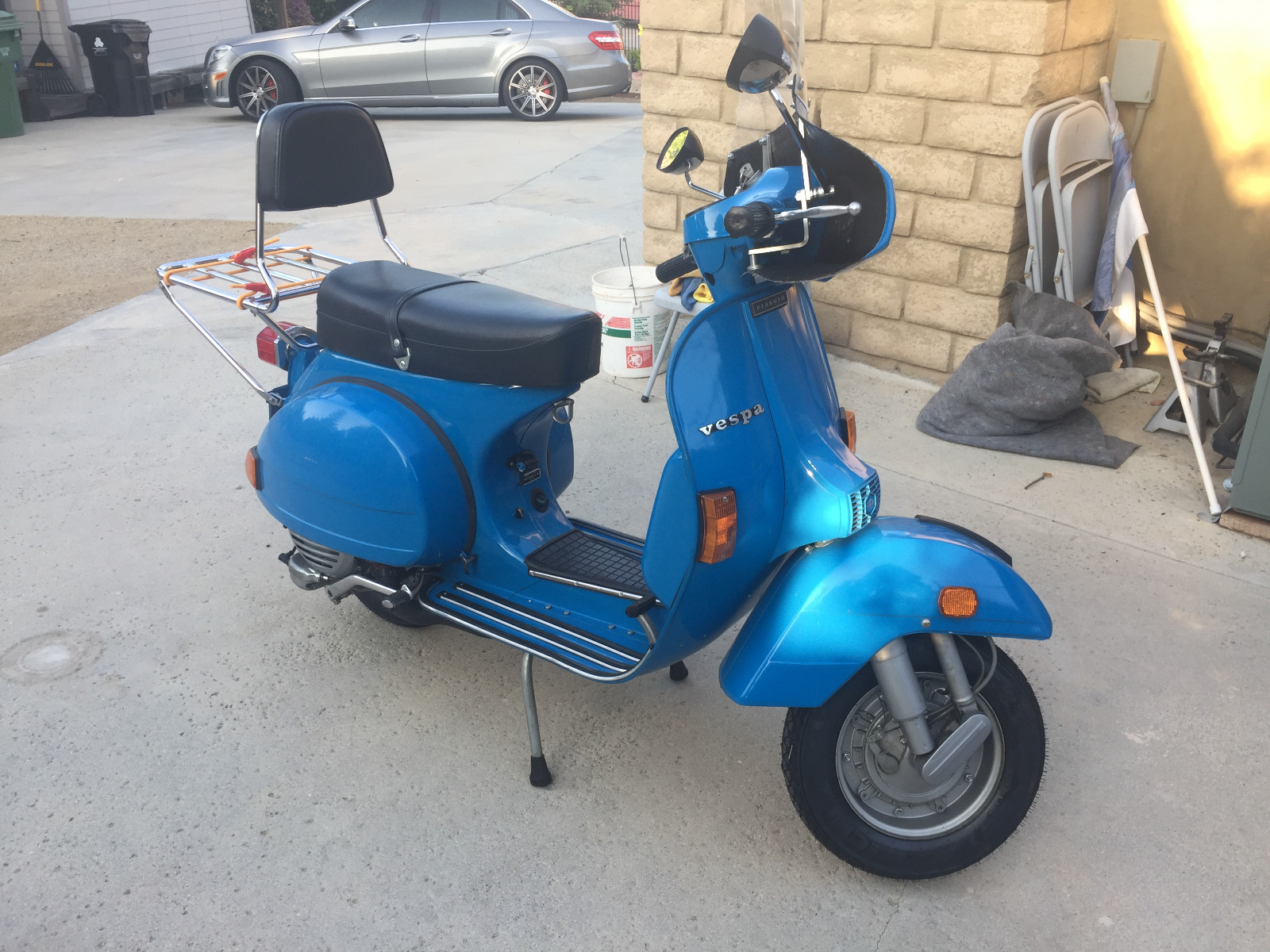 Vespa 1978 P200E, Barn Find, Original Paint, Original Condition.