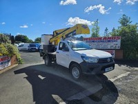 2018 ON 18 PLATE TOYOTA HILUX ACTIVE CHERRY PICKER D-4D 4X4 S/C 150BHP 2.4 ULEZ 
