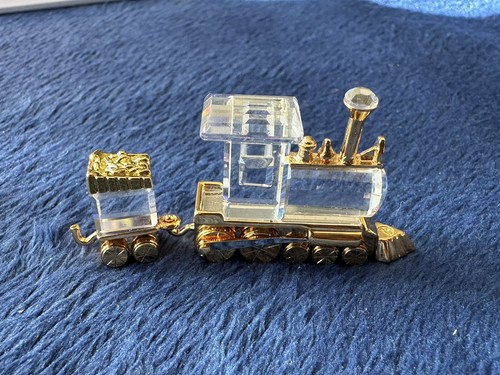 SWAROVSKI スワロフスキー 置物 列車汽車 ミニチュア クリスタルガラス SWAROVSKI スワロフスキー 置物 列車汽車 ミニチュア クリスタル