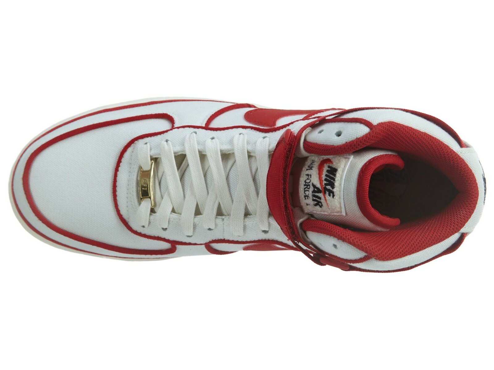 Pre-owned Air Force Size 7.5/9/12.5/13/14 Men  1 High 07 Lv8 806403 101 Red Bone White