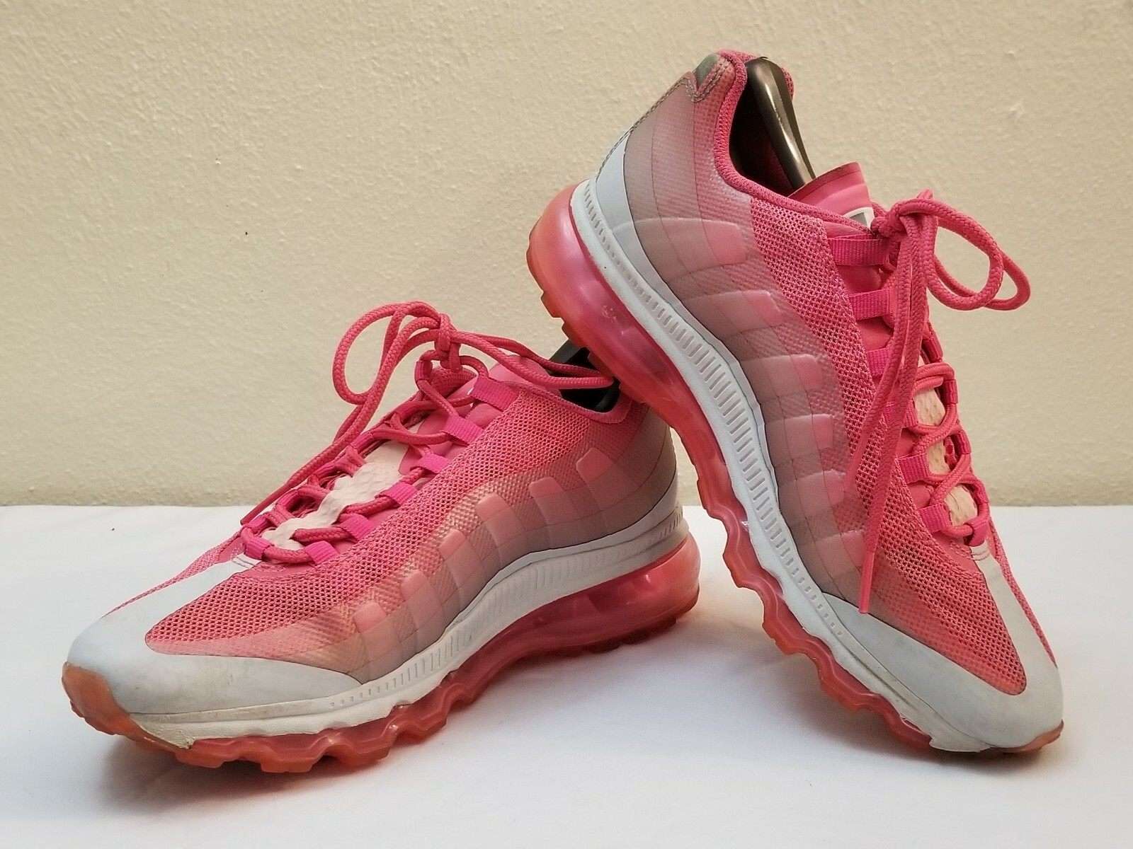 NIKE Air Max 95 360 Running Spark Pink Stealth Shoes Youth