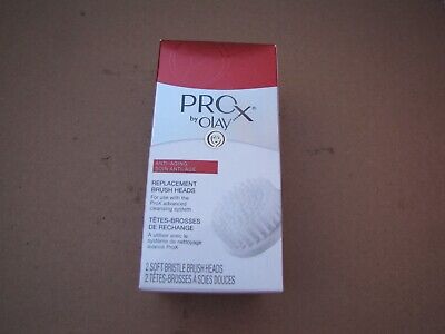 Olay PROx Facial Cleansing Brush Replacement Heads Advanced System 2 Pack