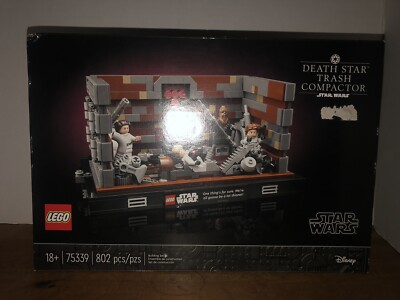 LEGO Star Wars Death Star Trash Compactor Diorama 75339