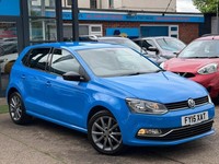 2015 Volkswagen Polo 1.0 BlueMotion Tech SE Design Hatchback 5dr Petrol Manual E