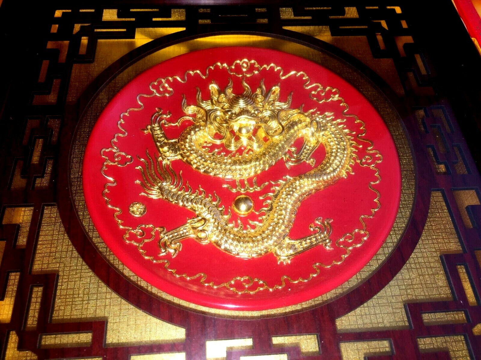 CAi's Lacquer Thread Sculpture Craft Art CHINESE Shulkuang CAi's Lacquer Thread Sculpture Craft Art CHINESE Shulkuang