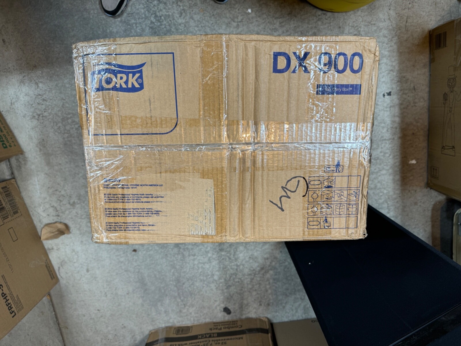 Tork DX900 Advanced Xpressnap Dispenser Napkin Refills White 12 Packs of 500 Pc