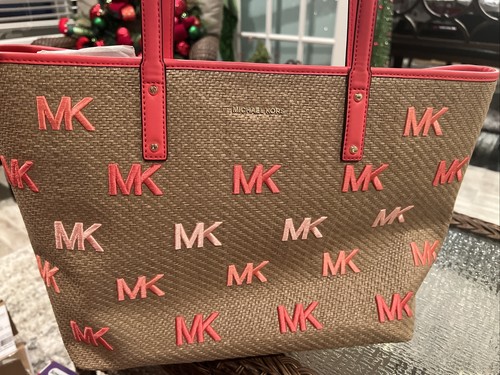 MICHAEL KORS トートバッグ ブラウン/オレンジ MICHAEL KORS トートバッグ ブラウン/オレンジ 楽天市場