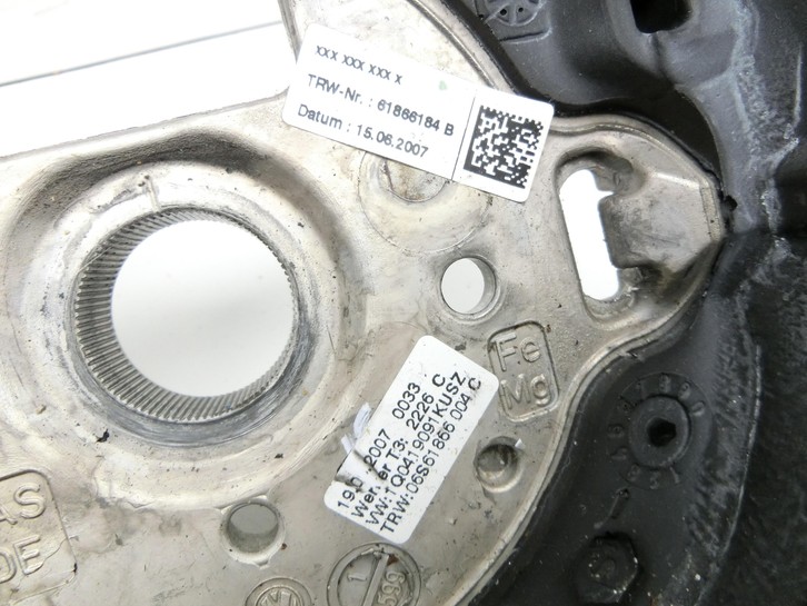 VW EOS 1F 06-09 Lenkrad Airbaglenkrad VW EOS 1F 06-09 13.04.2007 1Q0419091KU 1K0880201BK gebraucht Vorschau 6