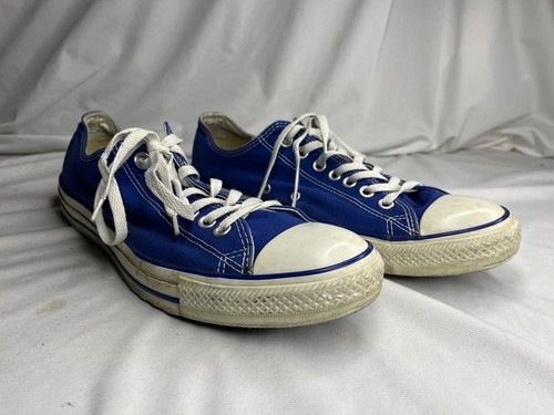 Converse Chuck Taylor M 11W 13 All Star OX Royal Blue Canvas