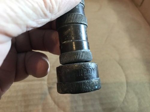 6 Vintage Hose Nozzles & Other