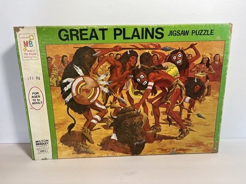 MILTON BRADLEY CO. アメリカ製 アンティーク ジグソーパズル Vintage Milton Bradley Croxley Jigsaw Puzzle 500 Pieces 4611