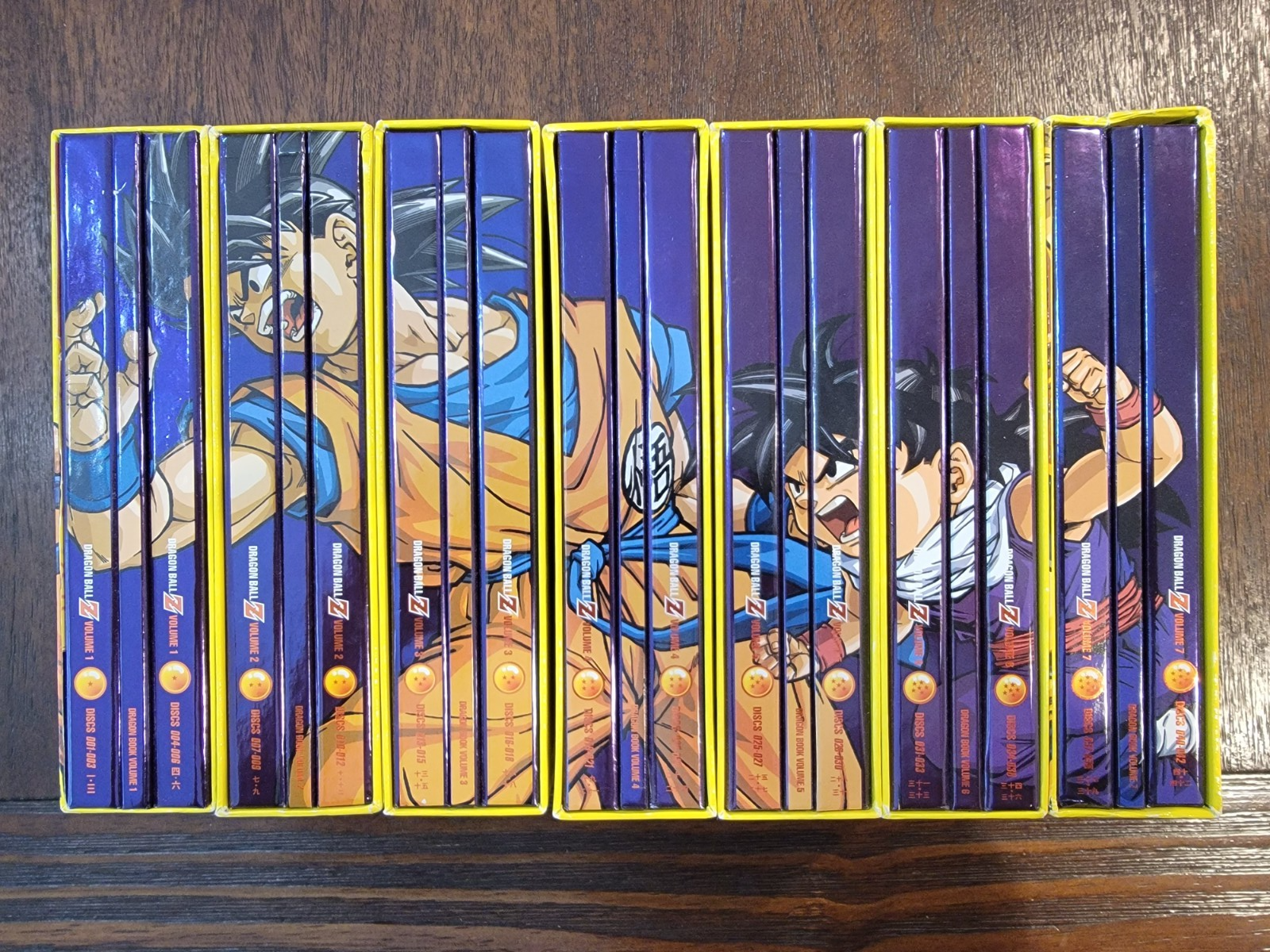 Dragon Ball Z: Dragon Box DVD COMPLETE Set Volume 1-7 | eBay