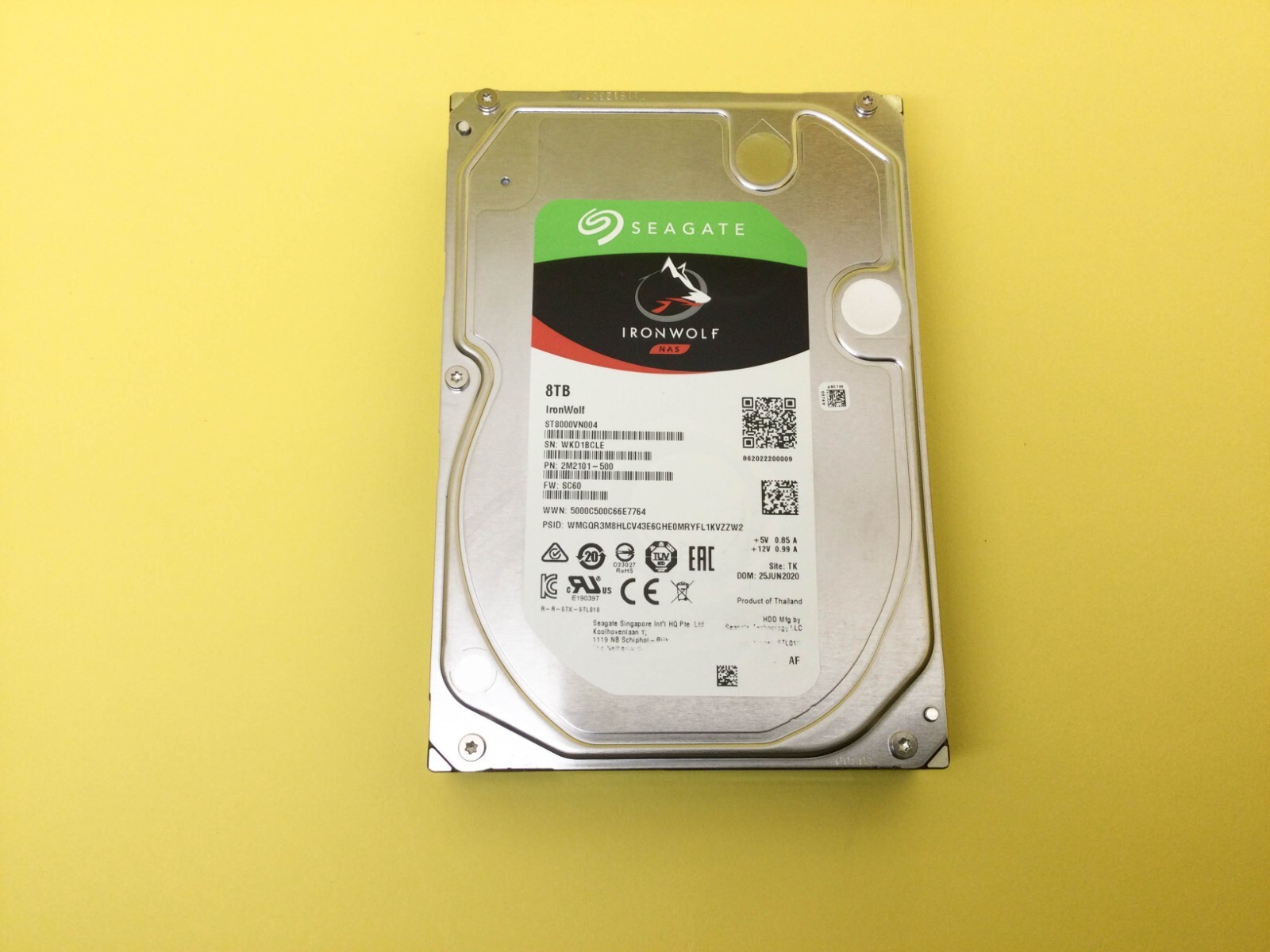 Seagate IronWolf 8TB 7200RPM SATA 6Gb/s 256MB Cache 3.5