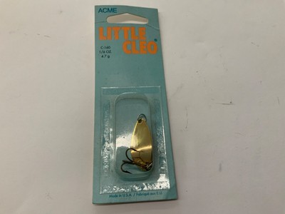 3 Packs De Leurres Acme Little Cleo 1/3 Oz Nickel - Neufs
