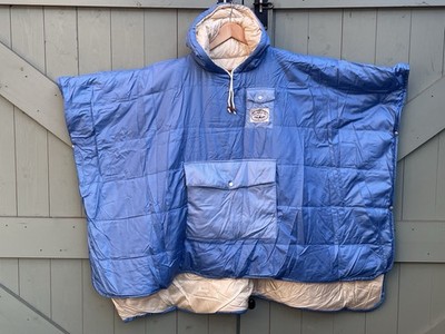 Poler Poncho High Tide Blue New Size S/M